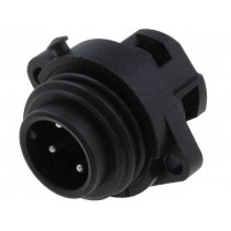 C016 20C003 100 12; Connector: circular; socket; PIN: 4; male; screw terminal; 400V; 16A; AMPHENOL C016 20C003 100 12; Connector: circular; socket; PIN: 4; male; screw terminal; 400V; 16A; AMPHENOL