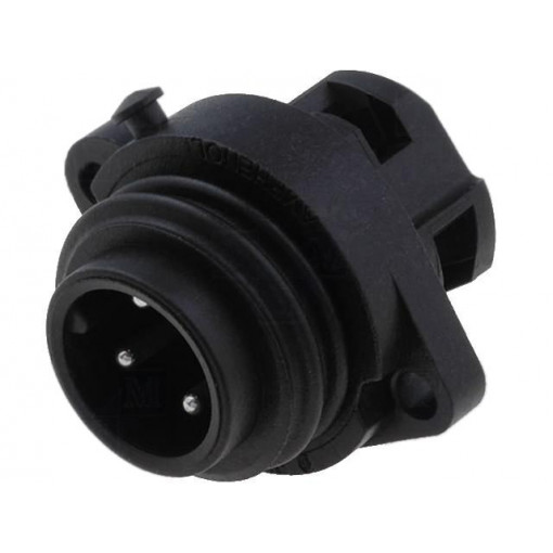 C016 20C003 100 12; Connector: circular; socket; PIN: 4; male; screw terminal; 400V; 16A; AMPHENOL C016 20C003 100 12; Connector: circular; socket; PIN: 4; male; screw terminal; 400V; 16A; AMPHENOL