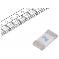 0685F2000-01; Fuse: fuse; quick blow; 2A; 125VAC; SMD; ceramic; Case: 1206; C1F; BEL FUSE