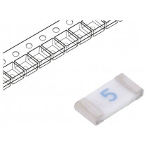 0685F5000-01; Fuse: fuse; quick blow; 5A; 125VAC; SMD; ceramic; Case: 1206; C1F; BEL FUSE 0685F5000-01; Fuse: fuse; quick blow; 5A; 125VAC; SMD; ceramic; Case: 1206; C1F; BEL FUSE