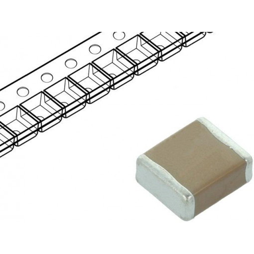 C2220X106K5RACTU; Capacitor: ceramic; MLCC; 10uF; 50VDC; X7R; ±10%; SMD; 2220; KEMET