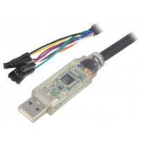 C232HD-DDHSP-0; Module: cable integrated; UART,USB; 1.8m; 3,3VDC; FTDI C232HD-DDHSP-0; Module: cable integrated; UART,USB; 1.8m; 3,3VDC; FTDI