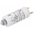 C274AC24150AA0J; Capacitor: motors, run; 1.5uF; 470VAC; Ø25x56.5mm; -25÷85°C; ±5%; KEMET