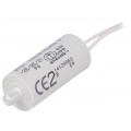 C274ACA4200AL0J; Capacitor: motors, run; 2uF; 470VAC; Ø25x55mm; -25÷85°C; ±5%; KEMET