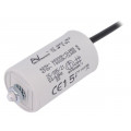 C274ACF5150WA0J; Capacitor: motors, run; 15uF; 470VAC; Ø40x73.5mm; -25÷85°C; ±5%; KEMET