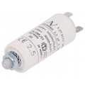 C276CC24250AA0J; Capacitor: motors, run; 2.5uF; 420VAC; Ø25x56.5mm; -25÷85°C; ±5%; KEMET