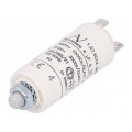 C276CC24400AA0J; Capacitor: motors, run; 4uF; 420VAC; Ø25x56.5mm; -25÷85°C; ±5%; KEMET