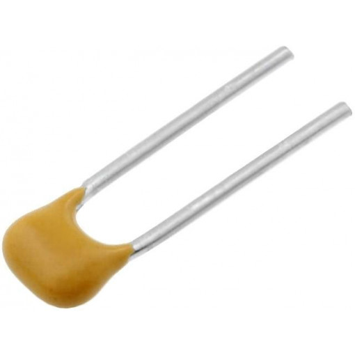 C315C101J2G5TA; Capacitor: ceramic; MLCC,monolithic; 100pF; 200V; C0G; ±5%; THT; KEMET