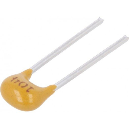 C315C104M5U5TA; Capacitor: ceramic; MLCC,monolithic; 100nF; 50V; Z5U; ±20%; THT; KEMET