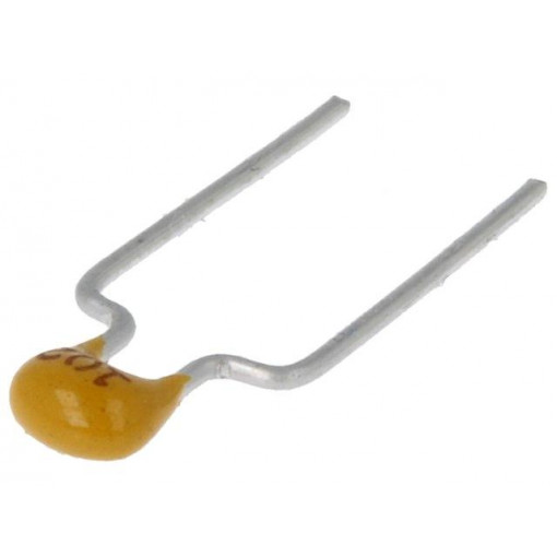 C317C102J1G5TA; Capacitor: ceramic; MLCC,monolithic; 1nF; 100V; C0G; ±5%; THT; KEMET