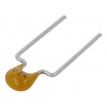 C317C220J2G5TA; Capacitor: ceramic; MLCC,monolithic; 22pF; 200V; C0G; ±5%; THT; KEMET