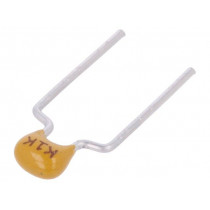 C317C222K1R5TA; Capacitor: ceramic; MLCC,monolithic; 2.2nF; 100V; X7R; ±10%; THT; KEMET