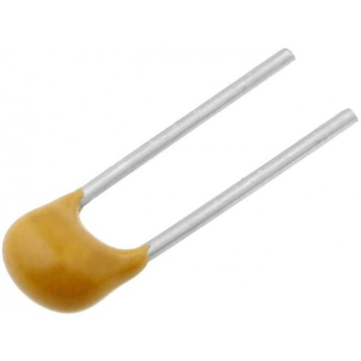 C320C104K5R5TA; Capacitor: ceramic; MLCC,monolithic; 100nF; 50V; X7R; ±10%; THT; KEMET C320C104K5R5TA; Capacitor: ceramic; MLCC,monolithic; 100nF; 50V; X7R; ±10%; THT; KEMET