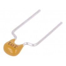 C322C101J2G5TA; Capacitor: ceramic; MLCC,monolithic; 100pF; 200V; C0G; ±5%; THT; KEMET