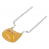 C322C472J1G5TA; Capacitor: ceramic; MLCC,monolithic; 4.7nF; 100V; C0G; ±5%; THT; KEMET