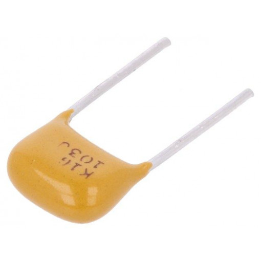 C330C103J1G5TA; Capacitor: ceramic; MLCC,monolithic; 10nF; 100V; C0G; ±5%; THT; KEMET