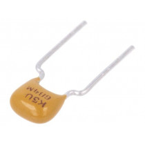 C330C684M5U5TA; Capacitor: ceramic; MLCC,monolithic; 680nF; 50V; Z5U; ±20%; THT; KEMET