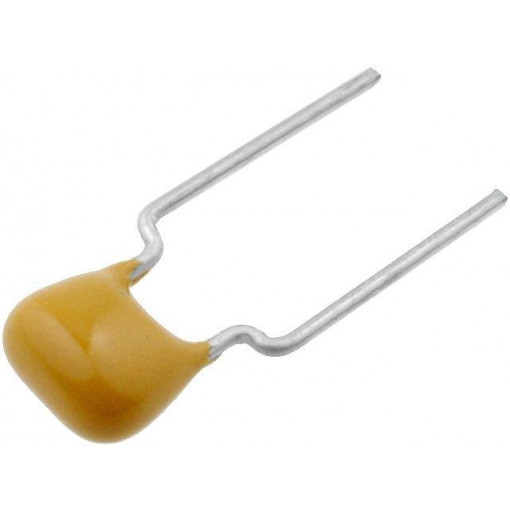 C340C105K1R5TA; Capacitor: ceramic; MLCC,monolithic; 1uF; 100V; X7R; ±10%; THT; KEMET