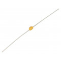 C410C103K1R5TA; Capacitor: ceramic; MLCC; 10nF; 100V; X7R; ±10%; THT; Series: C41X; KEMET C410C103K1R5TA; Capacitor: ceramic; MLCC; 10nF; 100V; X7R; ±10%; THT; Series: C41X; KEMET
