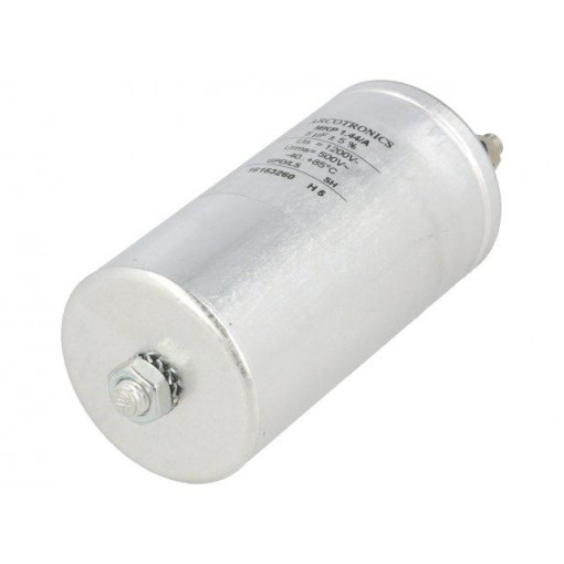 C44APFP4500ZB0J; Capacitor: polypropylene; 5uF; Leads: M6 screws; ESR: 2mΩ; C44A; KEMET C44APFP4500ZB0J; Capacitor: polypropylene; 5uF; Leads: M6 screws; ESR: 2mΩ; C44A; KEMET