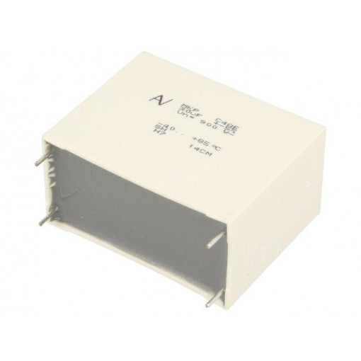 C4AEOBW5140A3JJ; Capacitor: polypropylene; DC-Link; 14uF; ESR: 5.4mΩ; C4AE; THT; ±5%; KEMET