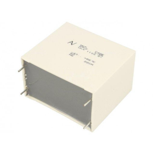 C4AEQBW5120A3LJ; Capacitor: polypropylene; DC-Link; 12uF; ESR: 5.3mΩ; C4AE; THT; ±5%; KEMET