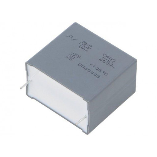 C4AQCBU5100A11J; Capacitor: polypropylene; DC-Link; 10uF; ESR: 6.8mΩ; C4AQ; THT; ±5%; KEMET