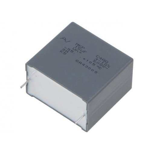 C4AQLBU5150A11K; Capacitor: polypropylene; DC-Link; 15uF; ESR: 6mΩ; C4AQ; THT; ±10%; KEMET