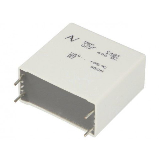 C4ATFBW5100A3FJ; Capacitor: polypropylene; 10uF; ESR: 2.2mΩ; C4AT; THT; ±5%; -40÷85°C; KEMET