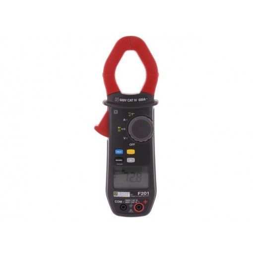 F201; AC digital clamp meter; Øcable: 34mm; LCD (5999),with a backlit; CHAUVIN ARNOUX