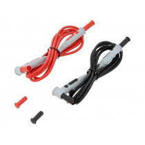 P01295451Z; Set of test leads; Inom: 15A; Len: 1.5m; red and black; CHAUVIN ARNOUX