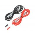 P01295452Z; Set of test leads; Inom: 15A; Len: 1.5m; red and black; CHAUVIN ARNOUX