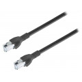 CA00652.00C05; Patch cord; S/FTP; 6a; stranded; Cu; PUR; black; Len: 5m; 26AWG; BELDEN