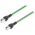 CA00730.00C03; Patch cord; SF/UTP; 5e; stranded; Cu; FRNC; green; Len: 3m; 22AWG; BELDEN