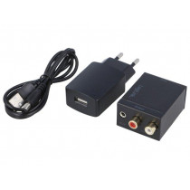 CA0101; Device: digital-to-analog converter; Colour: black; 5VDC; LOGILINK