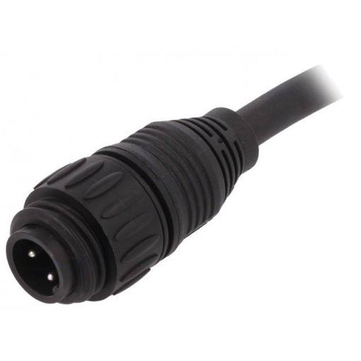 CA016 1A013 015 12; Connector: circular; plug; PIN: 4; male; cables; IP65,IP67; 18A; 1.5m; AMPHENOL