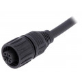 CA016 1B013 050 12; Connector: circular; plug; PIN: 4; female; cables; IP65,IP67; 18A; AMPHENOL CA016 1B013 050 12; Connector: circular; plug; PIN: 4; female; cables; IP65,IP67; 18A; AMPHENOL