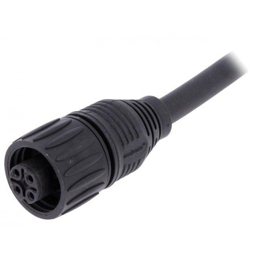 CA016 1B013 050 12; Connector: circular; plug; PIN: 4; female; cables; IP65,IP67; 18A; AMPHENOL