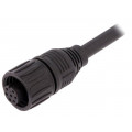CA016 1B026 030 12; Connector: circular; plug; PIN: 7; female; cables; IP65,IP67; 10A; AMPHENOL CA016 1B026 030 12; Connector: circular; plug; PIN: 7; female; cables; IP65,IP67; 10A; AMPHENOL