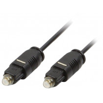 CA1012; Cable; Toslink plug,both sides; 10m; Øcore: 2.4mm; LOGILINK