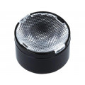CA11017_TINA2-M; LED lens; round; Mat: PMMA plexiglass; transparent; 26÷32°; LEDIL CA11017_TINA2-M; LED lens; round; Mat: PMMA plexiglass; transparent; 26÷32°; LEDIL