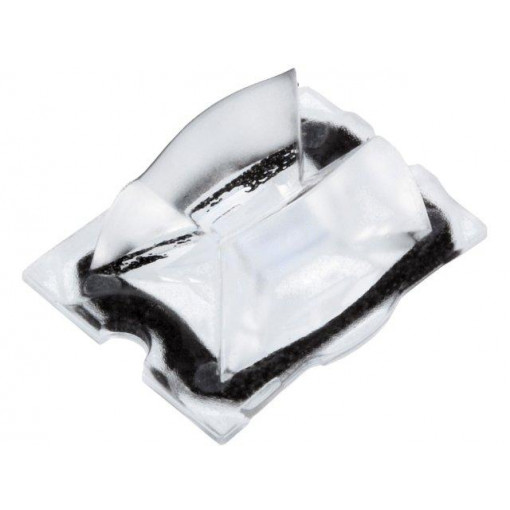 CA11256_STRADA-DW; LED lens; rectangular; Mat: PMMA plexiglass; transparent; H: 9mm; LEDIL
