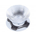 CA11265_HEIDI-M; LED lens; round; milky; 26÷29°; Mounting: adhesive tape; H: 11.7mm; LEDIL CA11265_HEIDI-M; LED lens; round; milky; 26÷29°; Mounting: adhesive tape; H: 11.7mm; LEDIL