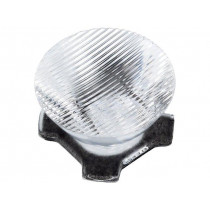 CA11266_HEIDI-O; LED lens; round; milky; 7.5/55°; Mounting: adhesive tape; H: 11.7mm; LEDIL