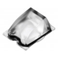 CA11416_STRADA-T-DN; LED lens; rectangular; Mat: PMMA plexiglass; transparent; LEDIL CA11416_STRADA-T-DN; LED lens; rectangular; Mat: PMMA plexiglass; transparent; LEDIL