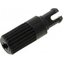14117-NE; Knob; shaft knob; black; h: 11.7mm; Application: CA14; B: 3.7mm; ACP 14117-NE; Knob; shaft knob; black; h: 11.7mm; Application: CA14; B: 3.7mm; ACP
