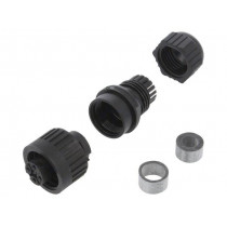 934125900 CA 2 LD SCHWARZ GEB; Connector: circular; female; IP67; CA; for cable; straight; HIRSCHMANN 934125900 CA 2 LD SCHWARZ GEB; Connector: circular; female; IP67; CA; for cable; straight; HIRSCHMANN