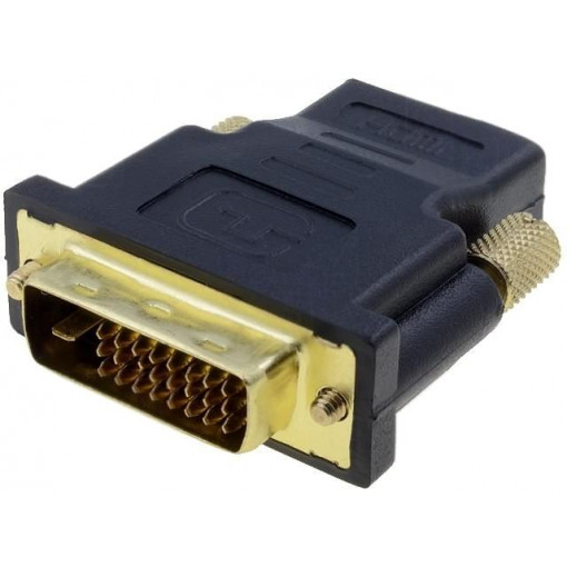 CA312-PB; Adapter; DVI-D (24+1) plug,HDMI socket; VCOM CA312-PB; Adapter; DVI-D (24+1) plug,HDMI socket; VCOM