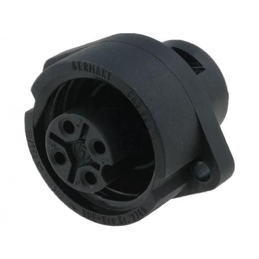 932321100 CA 3 GD; Connector: circular; socket; female; IP67; CA; PIN: 4(3+1); 3+PE; HIRSCHMANN 932321100 CA 3 GD; Connector: circular; socket; female; IP67; CA; PIN: 4(3+1); 3+PE; HIRSCHMANN
