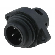 932322100 CA 3 GS; Connector: circular; socket; male; IP67; CA; PIN: 4(3+1); 3+PE; 400V; HIRSCHMANN 932322100 CA 3 GS; Connector: circular; socket; male; IP67; CA; PIN: 4(3+1); 3+PE; 400V; HIRSCHMANN